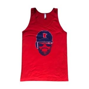 MN Twins American Apparel Tank Top Red Men's Medium